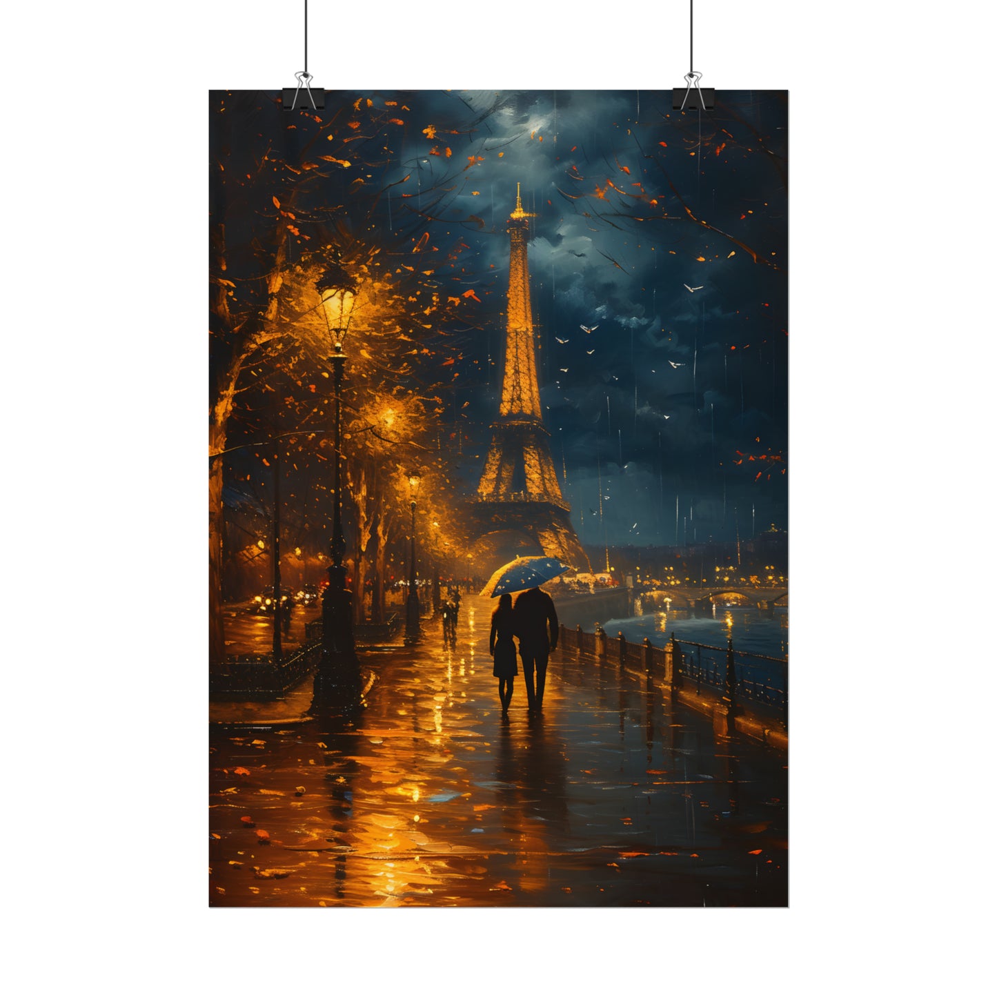 Paris Watercolor Painting, Eiffel Tower Print, Romantic Wall Art, Anniversary Gift Idea, Paris Poster, European Cityscape, Couples Gift