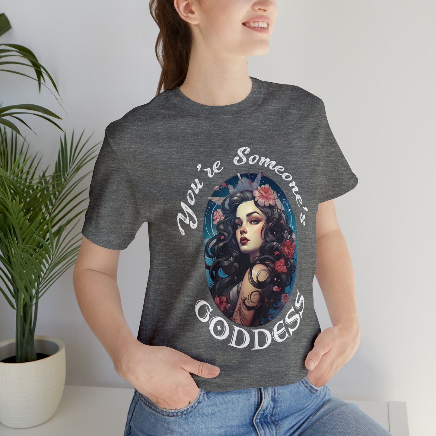 Women's T-Shirt, Women's Shirt, Goddess T-Shirt, Beautiful Shirt Design, Gifts for Women, Mom Gift, Grandma Gift, Mom's T-shirt