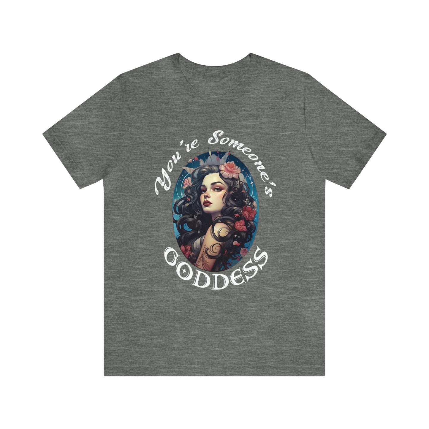 Women's T-Shirt, Women's Shirt, Goddess T-Shirt, Beautiful Shirt Design, Gifts for Women, Mom Gift, Grandma Gift, Mom's T-shirt