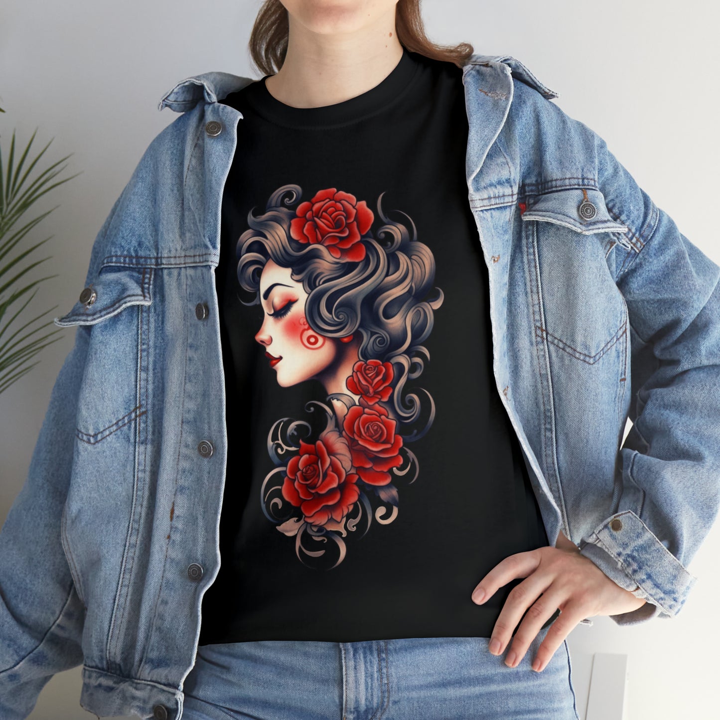 Women's T-Shirt Tattoo Lady