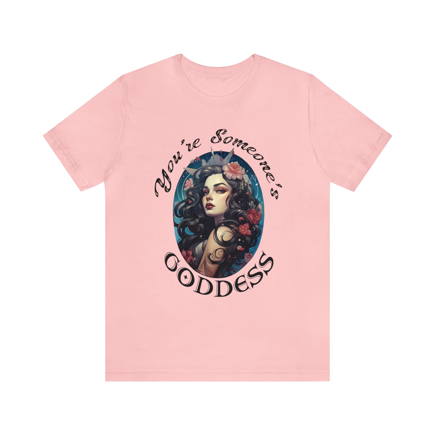Women's T-Shirt, Women's Shirt, Goddess T-Shirt, Beautiful Shirt Design, Gifts for Women, Mom Gift, Grandma Gift, Mom's T-shirt