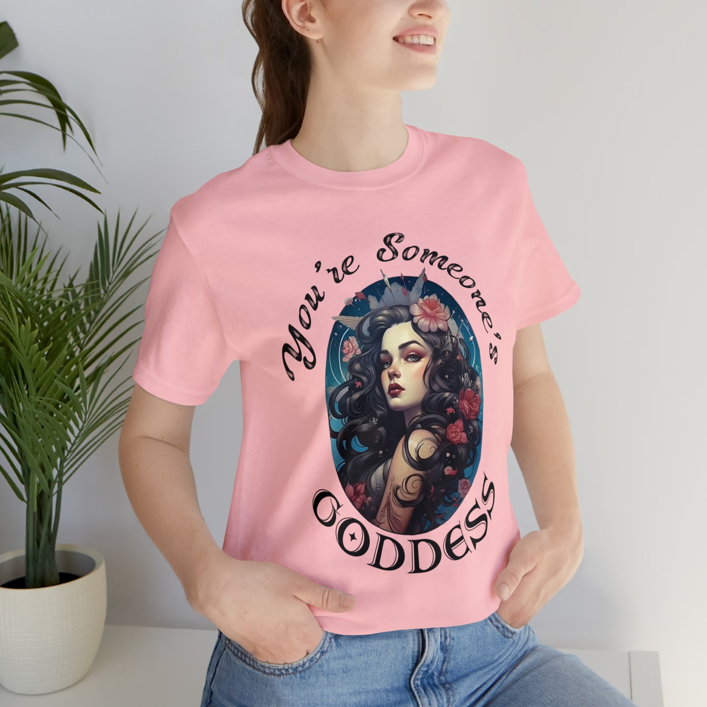Women's T-Shirt, Women's Shirt, Goddess T-Shirt, Beautiful Shirt Design, Gifts for Women, Mom Gift, Grandma Gift, Mom's T-shirt