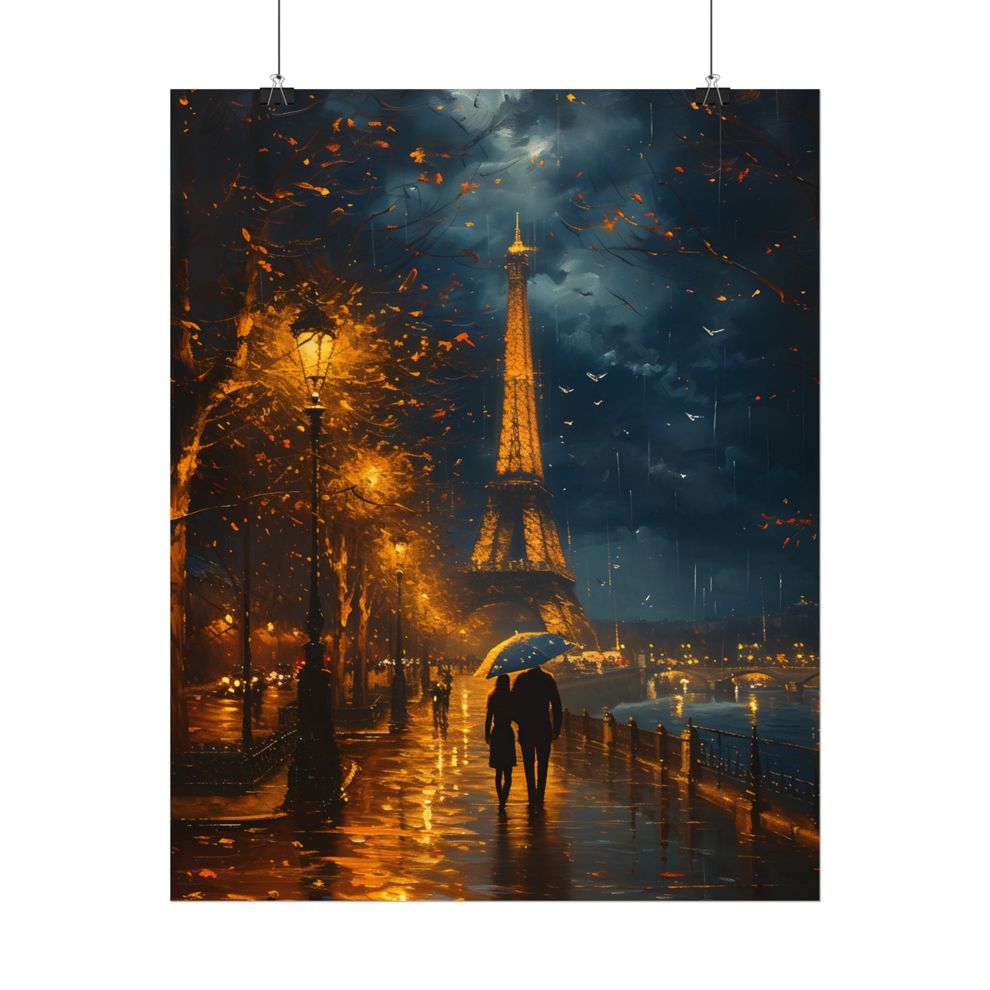 Paris Watercolor Painting, Eiffel Tower Print, Romantic Wall Art, Anniversary Gift Idea, Paris Poster, European Cityscape, Couples Gift