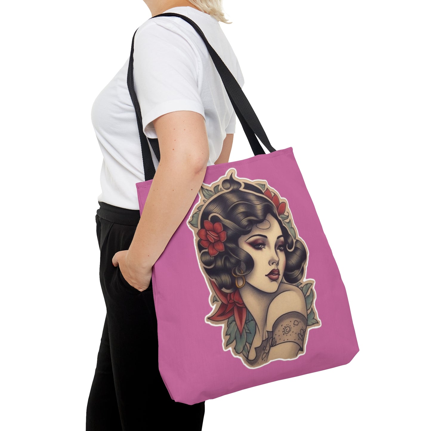 Tote Bag Tattoo Lady