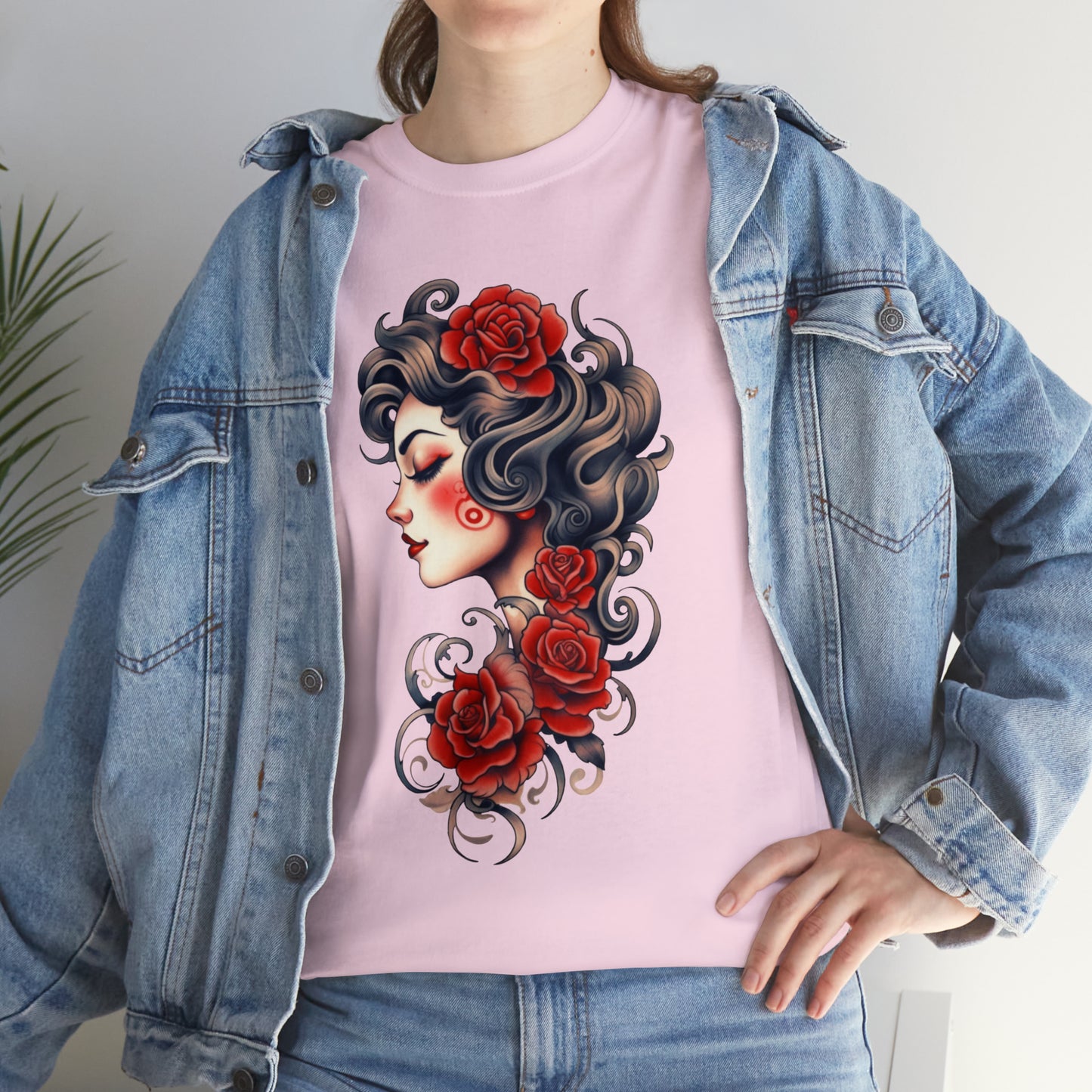 Women's T-Shirt Tattoo Lady