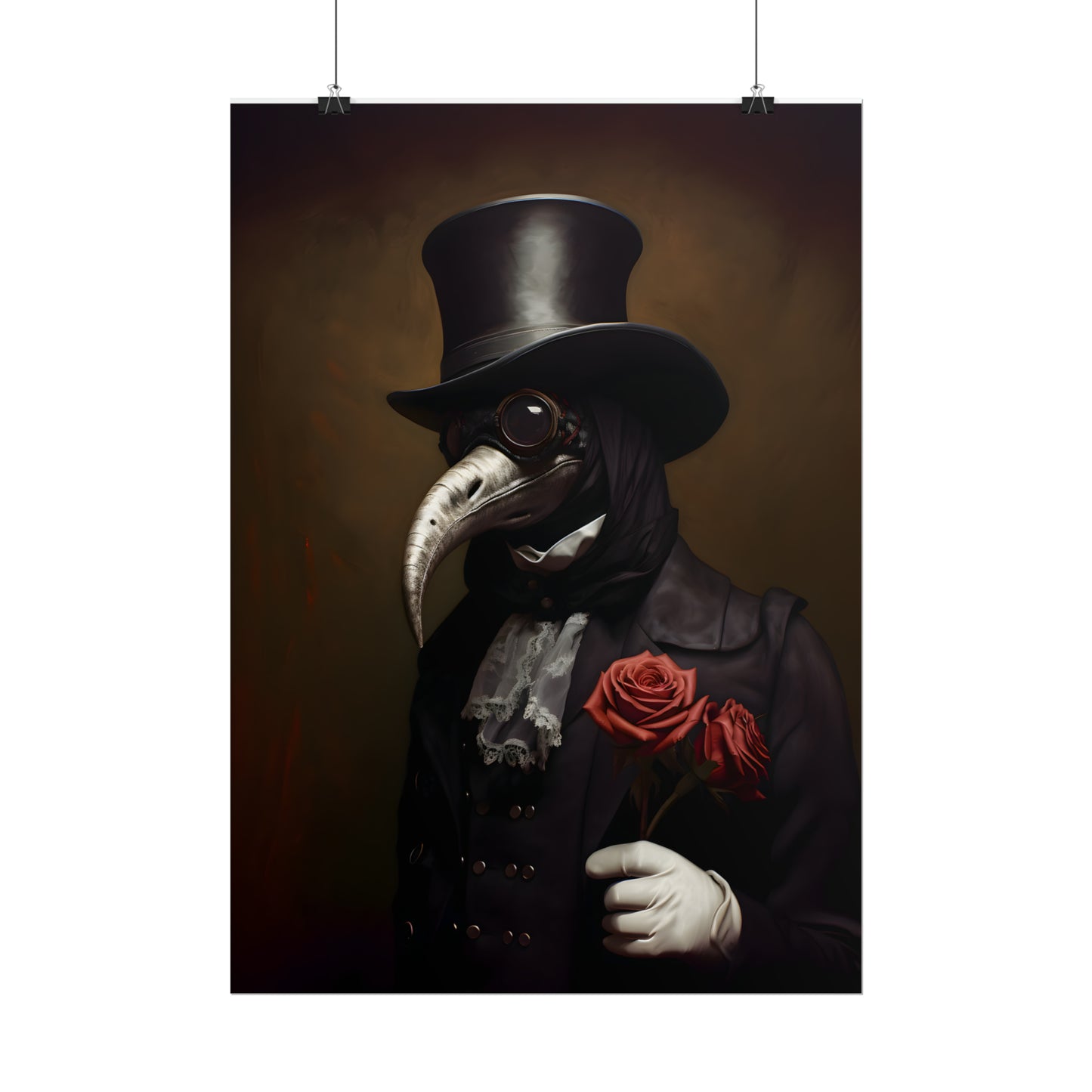 Plague Doctor Print, Plague Doctor Mask, Victorian Medical, Goth Wall Art, Gothic Art Print, Spooky Wall Decor, Dark Academia