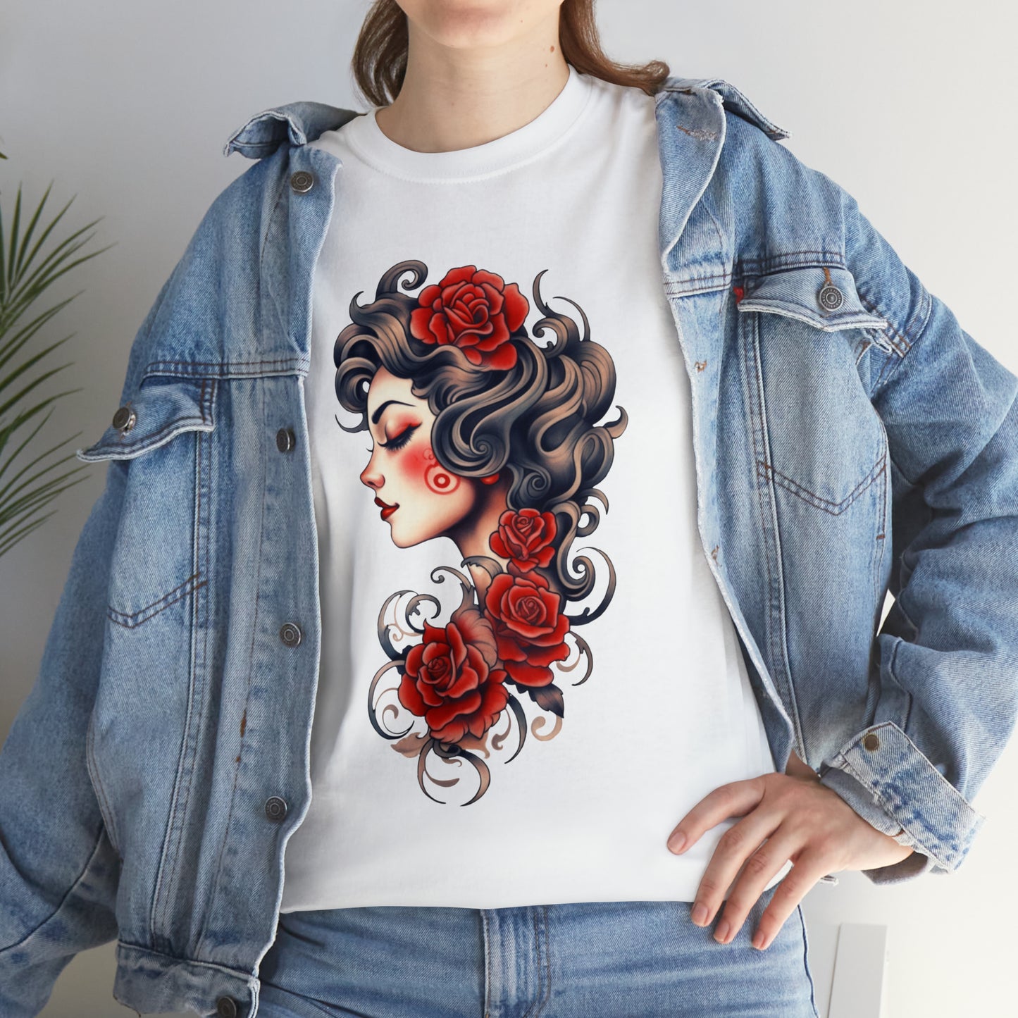 Women's T-Shirt Tattoo Lady