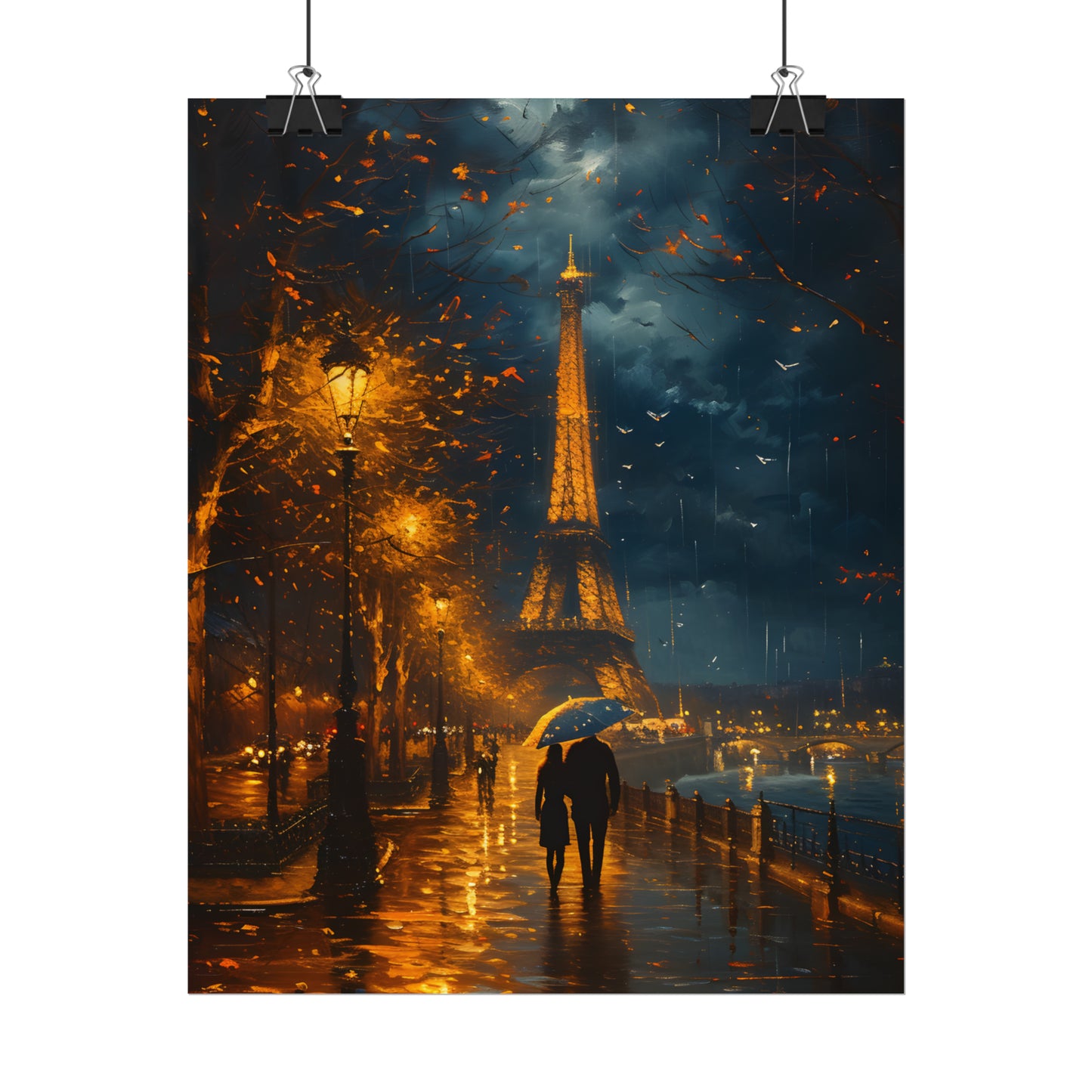 Paris Watercolor Painting, Eiffel Tower Print, Romantic Wall Art, Anniversary Gift Idea, Paris Poster, European Cityscape, Couples Gift