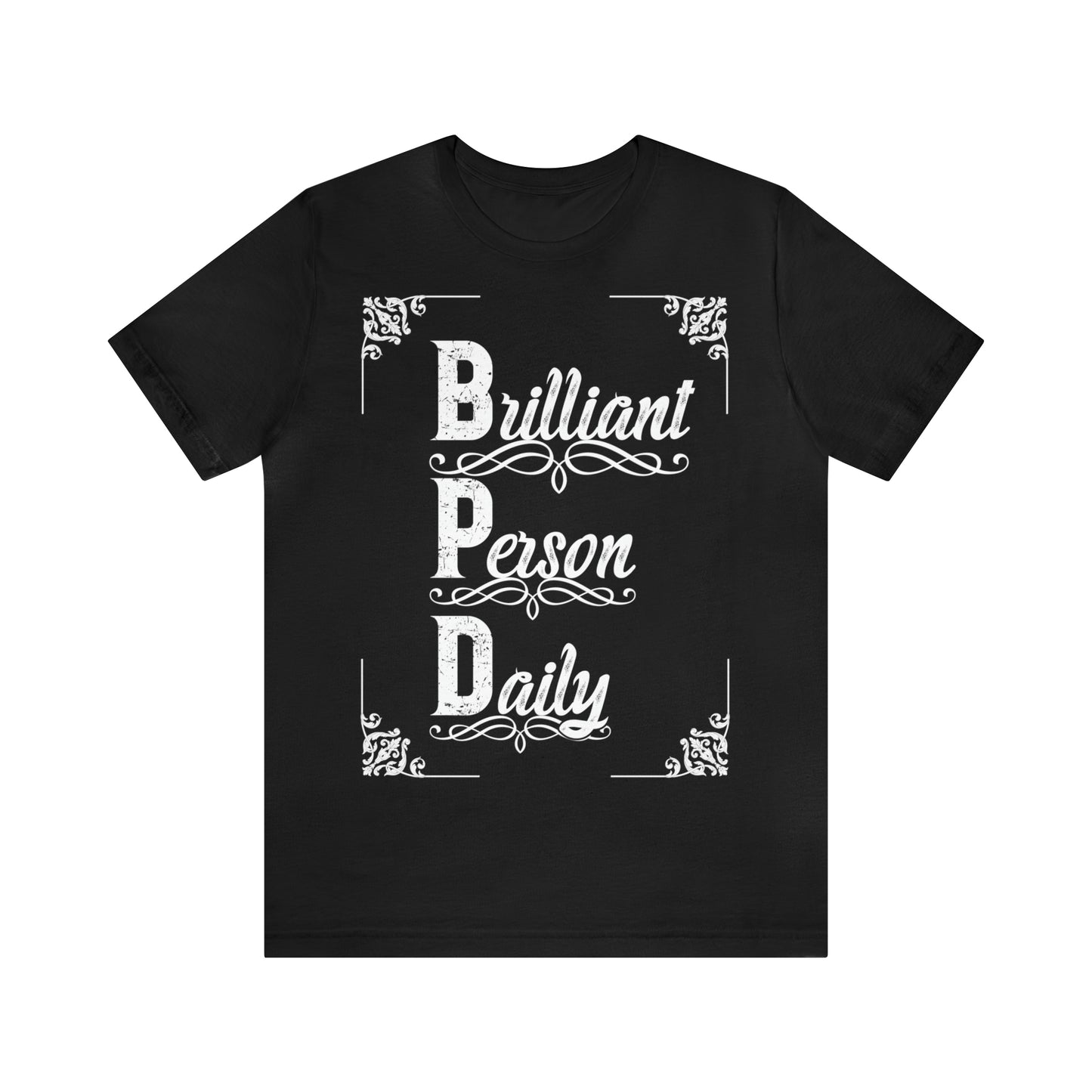 Unisex BPD T Shirt, Mental Health Shirt, Self Care Gift, Graphic Design Tee, BPD Awareness, Emotional Damage tshirt,