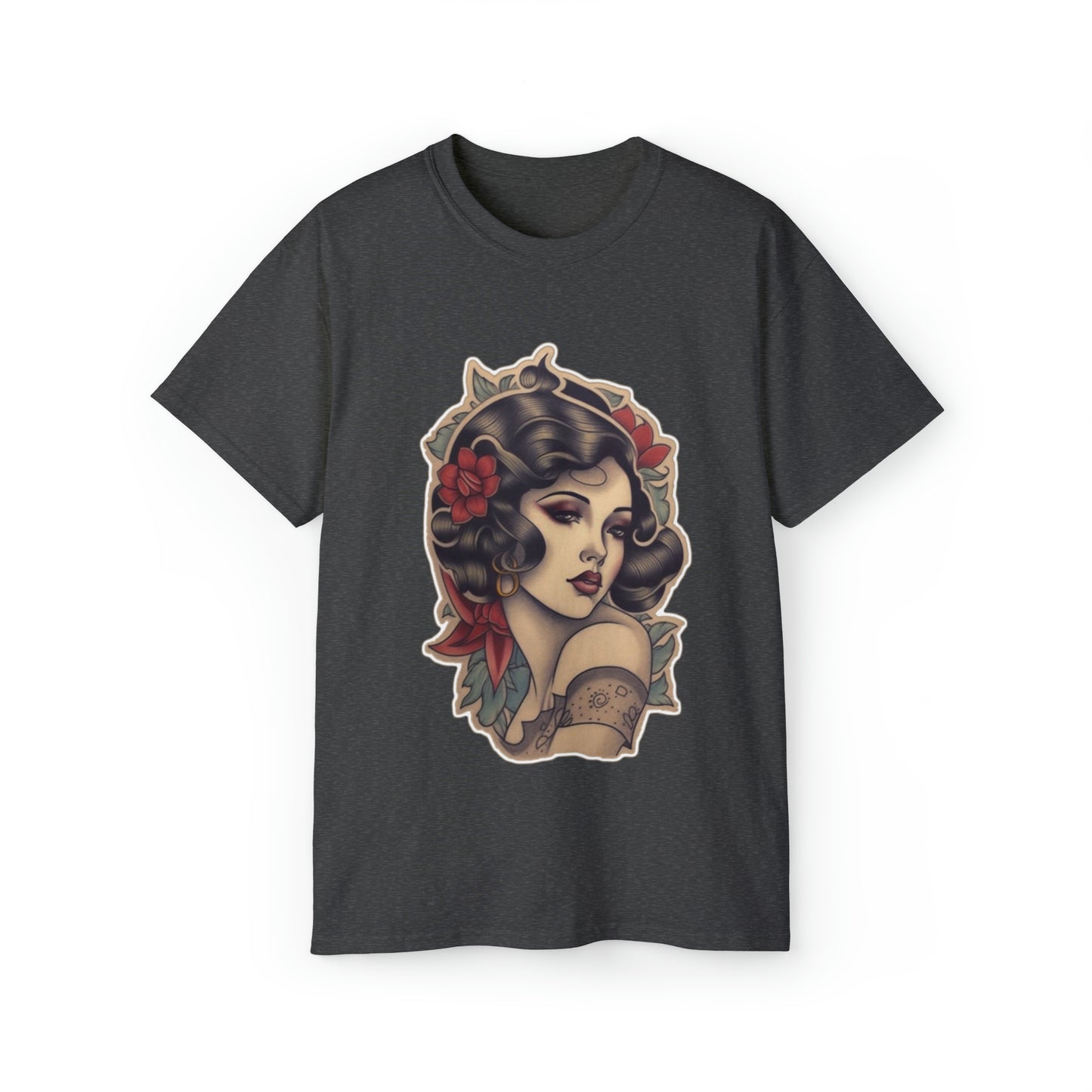 Men's T-Shirt Vintage Tattoo Lady