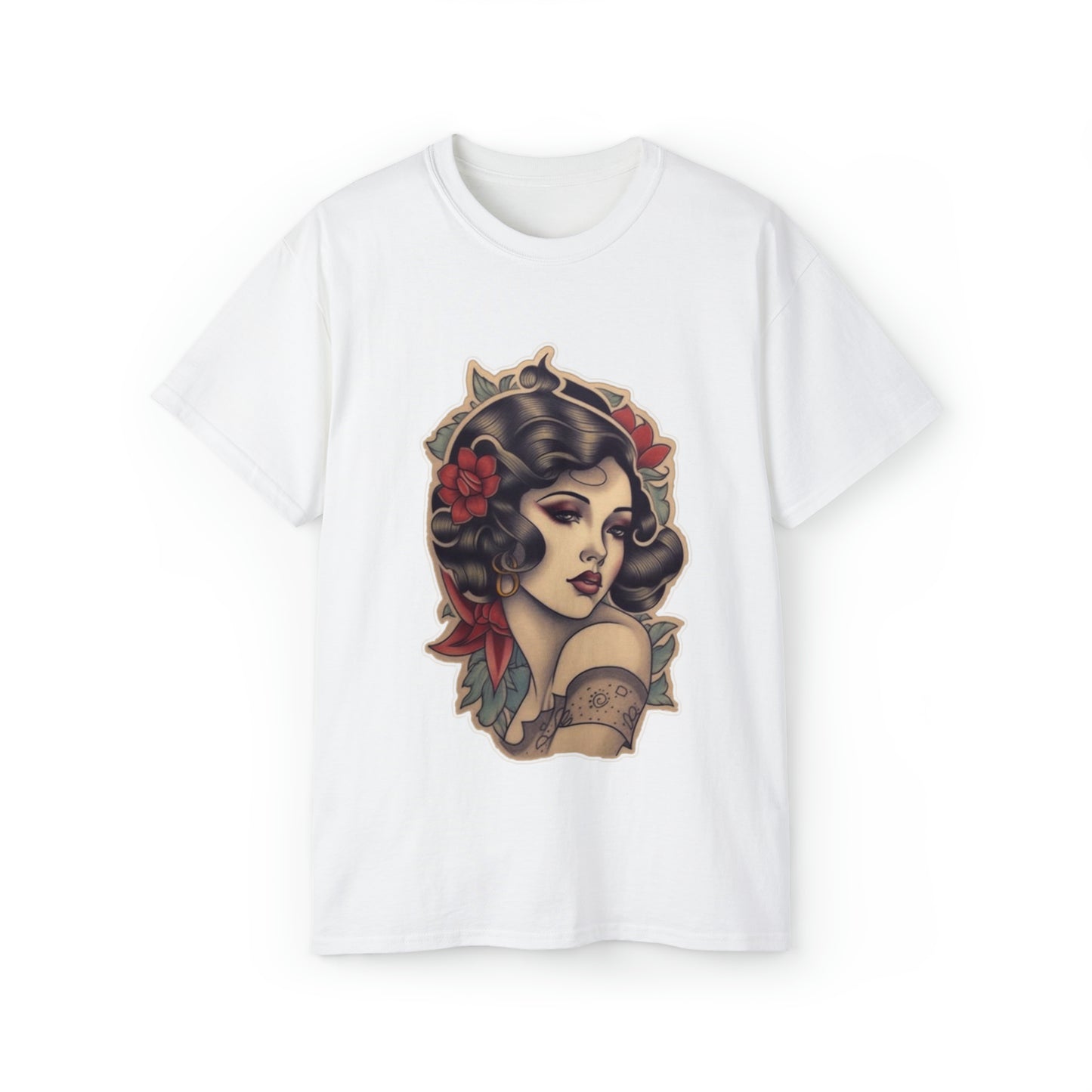 Men's T-Shirt Vintage Tattoo Lady