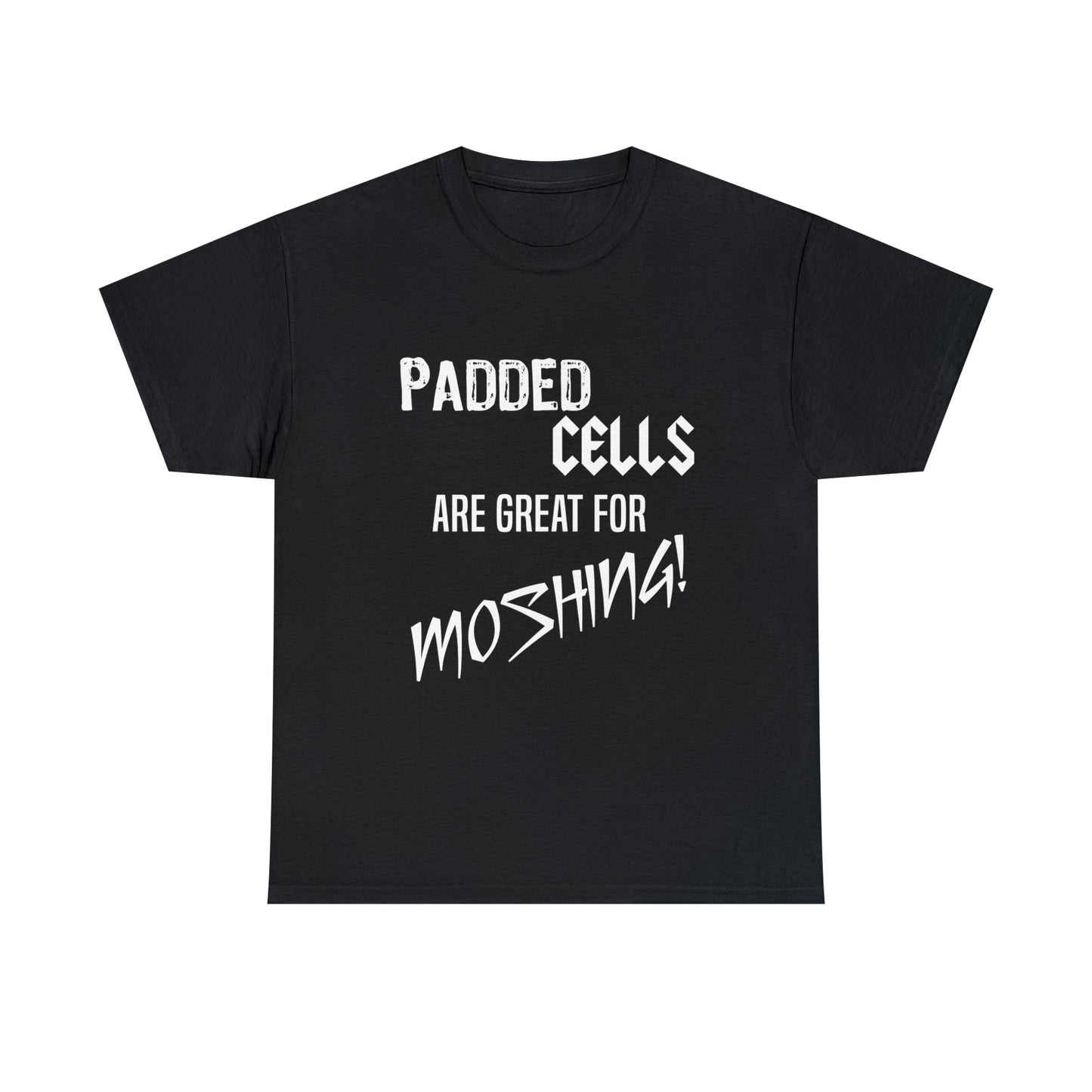 Men's T-Shirt Padded Cells Are Great For Moshing!