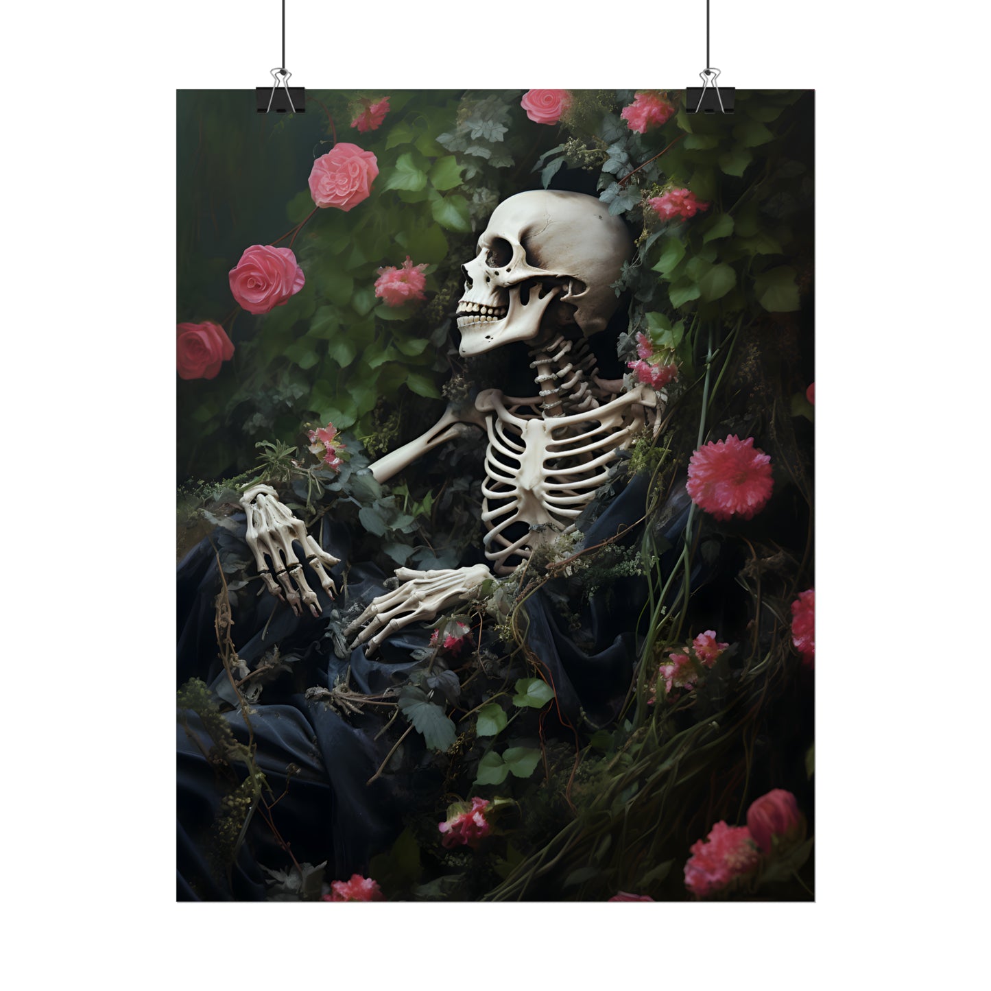 Worth The Wait, Gothic Romance Poster, Art Poster Print, Gothic Home Decor, Gothic Romance, Couples Art Print, Dark Art Poster