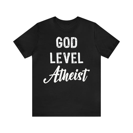 Unisex Atheist T-Shirt, Funny Atheist Shirt, Loose fit Anti religion Tee, Believe in Science Tshirt, sarcastic crew neck T Shirt