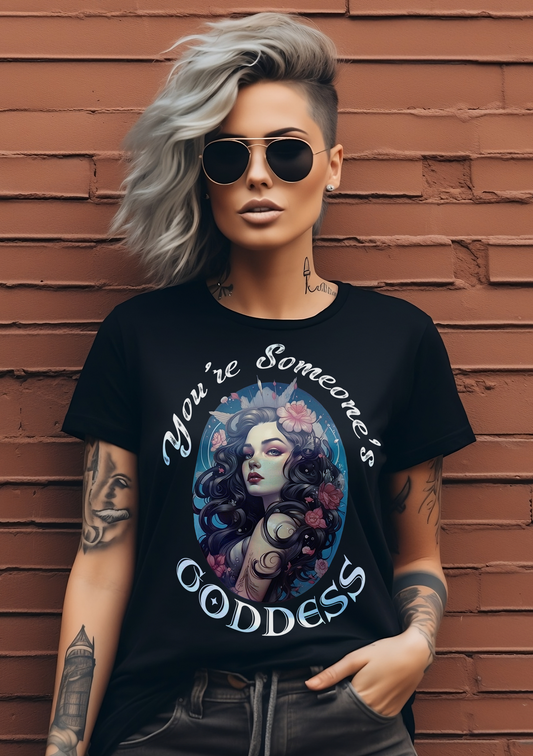 Women's T-Shirt, Women's Shirt, Goddess T-Shirt, Beautiful Shirt Design, Gifts for Women, Mom Gift, Grandma Gift, Mom's T-shirt